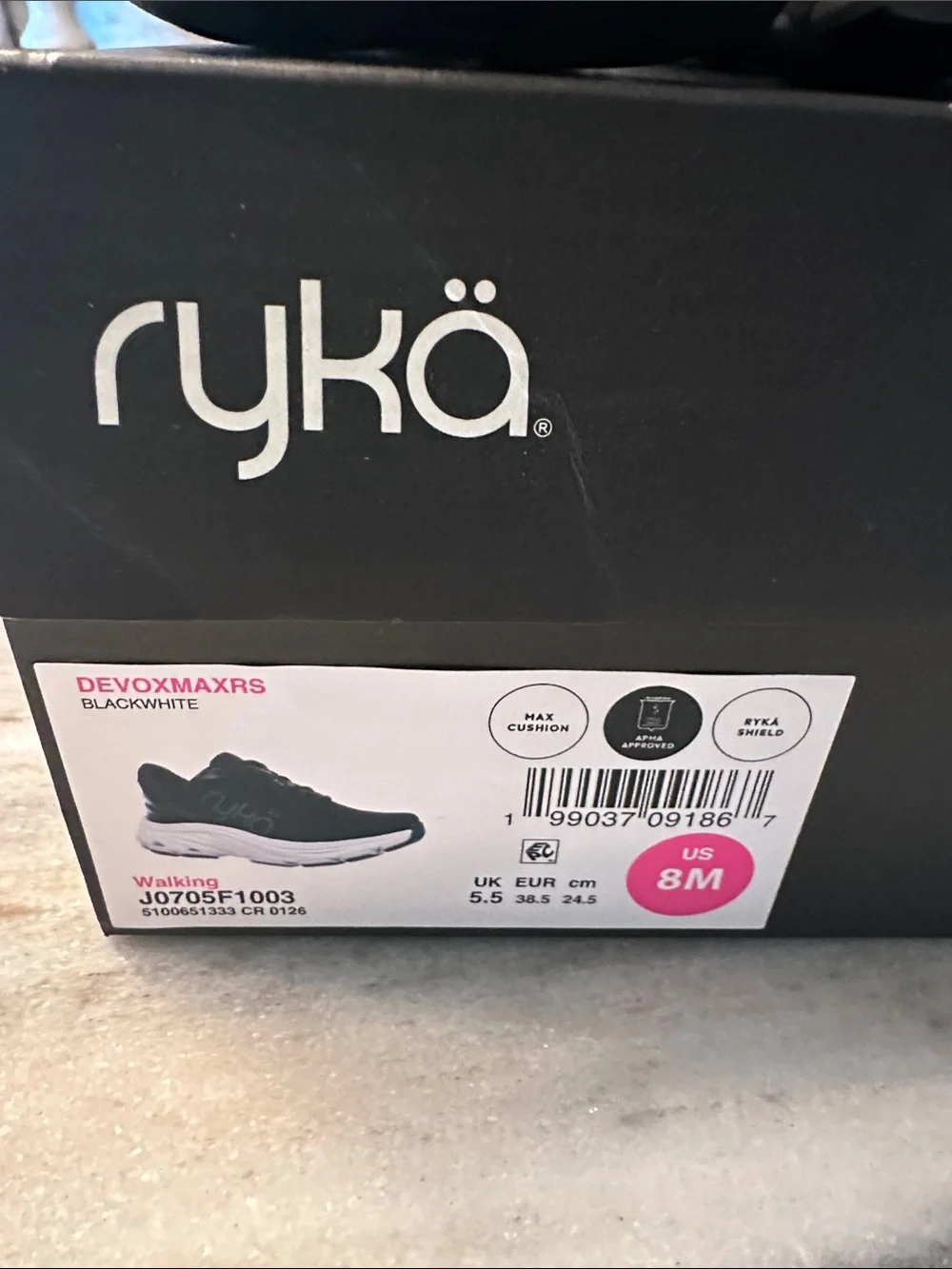 NWT RYKA DEVOX MAX WALKING SHOE